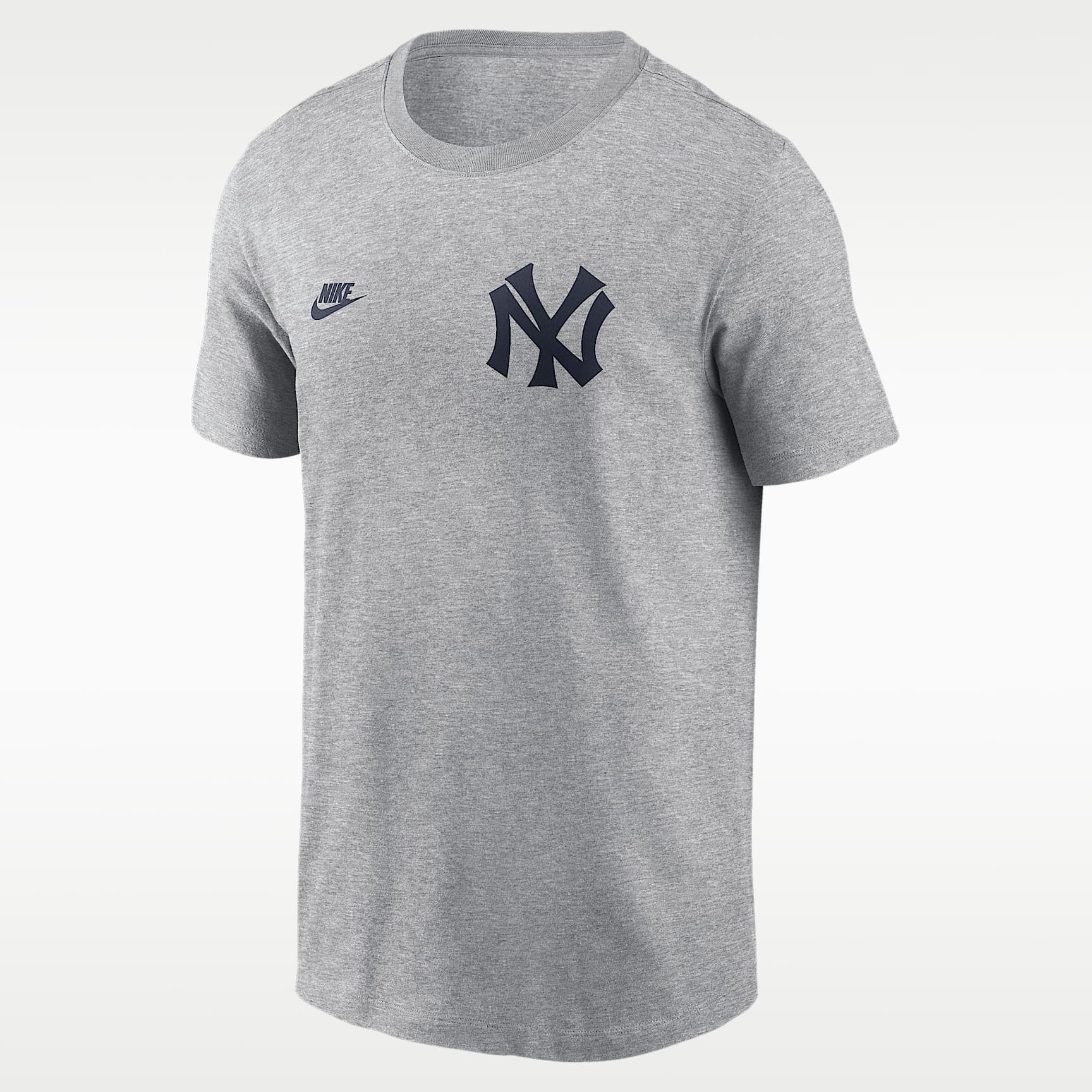 New York Yankees Cooperstown 2-Hit Large Logo Men's Nike MLB T
